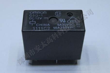 欧姆龙继电器G5Q-1-12VDC ,原装新货