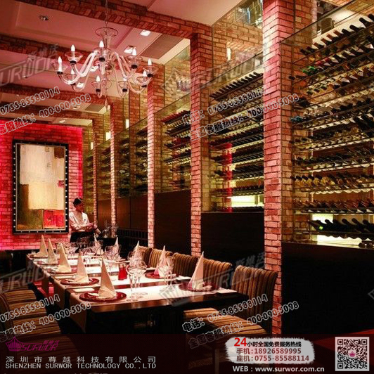 不銹鋼酒柜圖片/不銹鋼酒柜樣板圖 (2)
