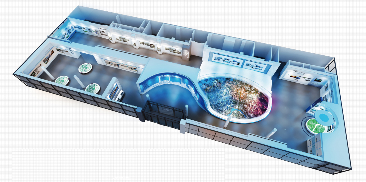 山东数字展厅设计施工，博物馆设计，校史馆设计