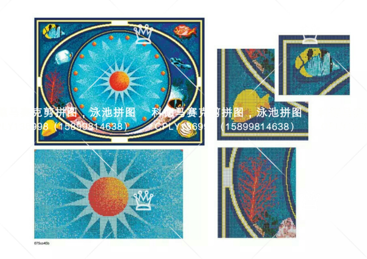 西藏馬賽克水晶拼畫(huà)圖片