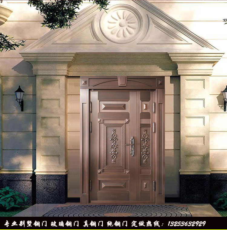 銅門加工圖片/銅門加工樣板圖 (2)