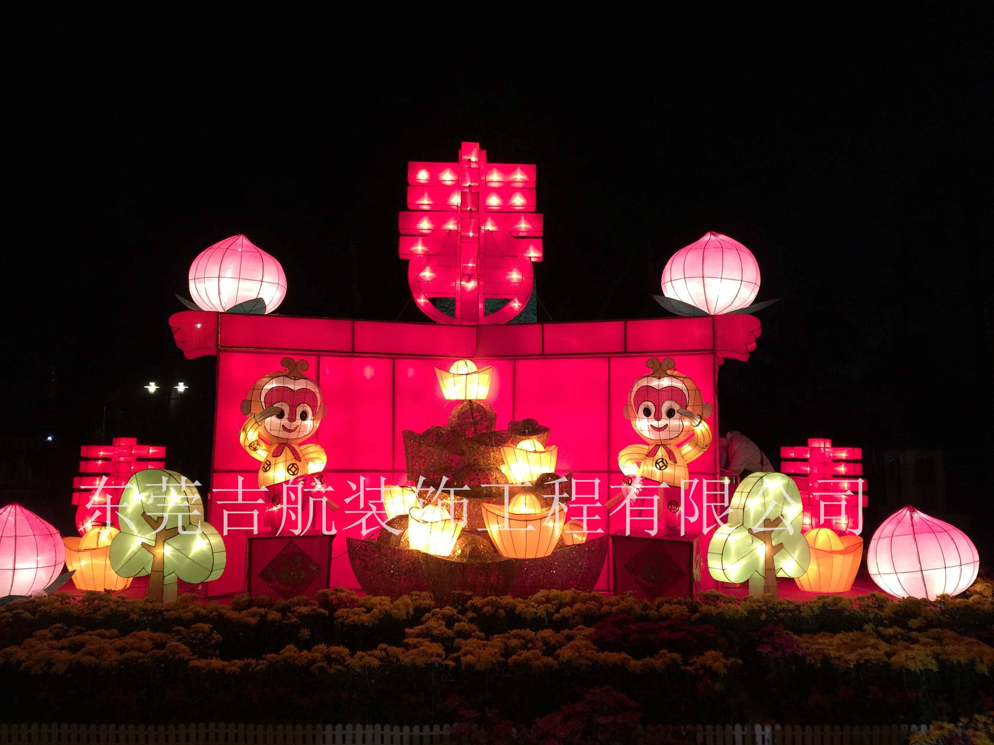 春节花灯.大型节日花灯制作 大型民俗灯会 节庆花灯 中秋节花灯