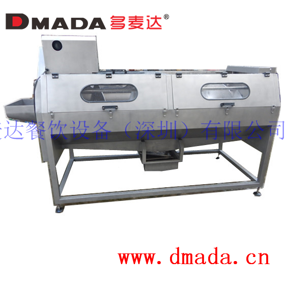 新型全自動(dòng)毛刷清洗去皮機(jī)省時(shí)省力