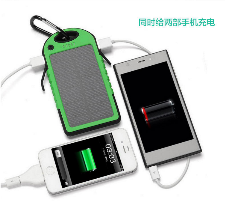 天陽能充電寶 移動電源5000A圖片/天陽能充電寶 移動電源5000A樣板圖 (1)