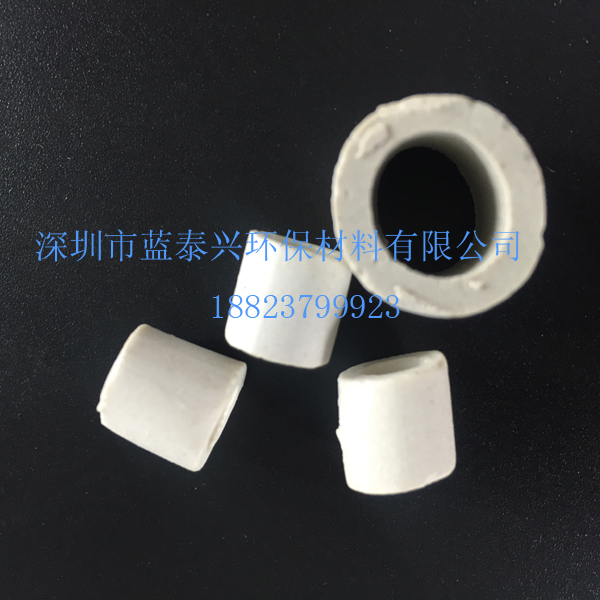 现货库存 质量标准10mm6mm 小填料 拉西环 耐高温耐腐蚀瓷环