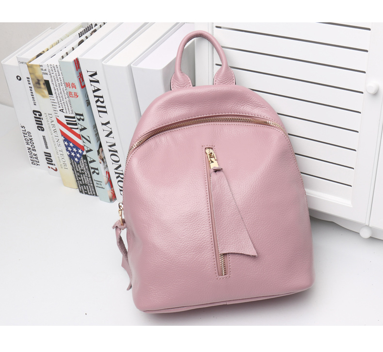 女包雙肩包加工廠女包雙肩包韓版旅行小包頭層牛皮女廠家直銷