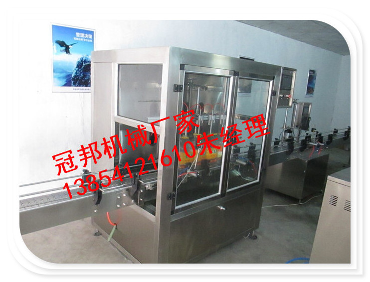 全自動6頭茶油灌裝機圖片