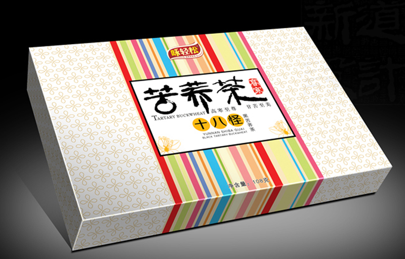 苦蕎茶包裝設計 黑蕎茶包裝設計