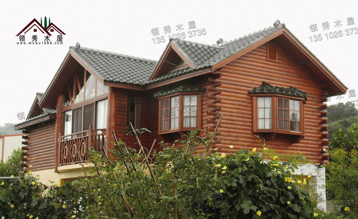 供應(yīng)防腐木木屋 防腐木建筑別墅 戶外木屋別墅