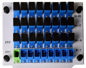 1分32插片式光分路器 1分64插片式光分路器