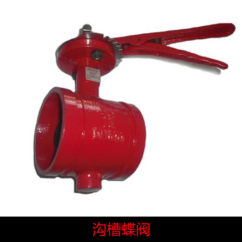 消防溝槽蝶閥圖片/消防溝槽蝶閥樣板圖 (1)