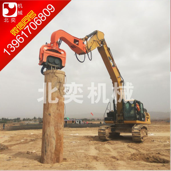 二手租賃BY-VH250液壓打樁機(jī)，震動(dòng)打樁錘 二手租賃液壓打樁機(jī)