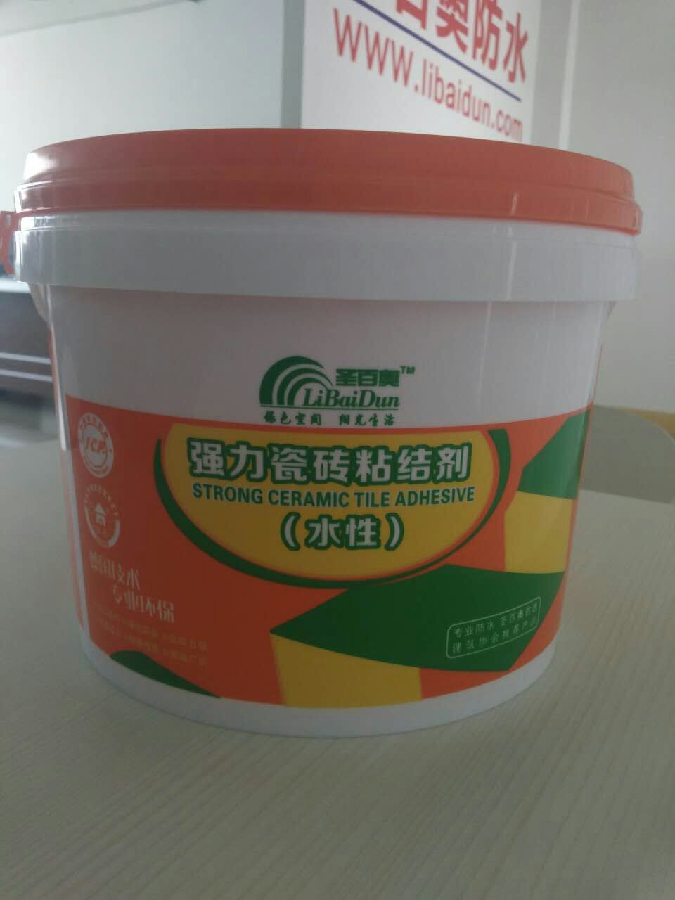 瀏陽圣百奧強力瓷磚粘結(jié)劑圖片