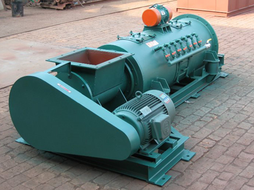 單軸加濕機(jī)的供水系與震打攪拌系統(tǒng)圖片