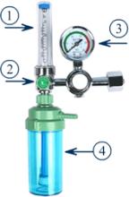 天津厂家直销医用氧气表 浮标式气体吸入器 天津气体厂家图片