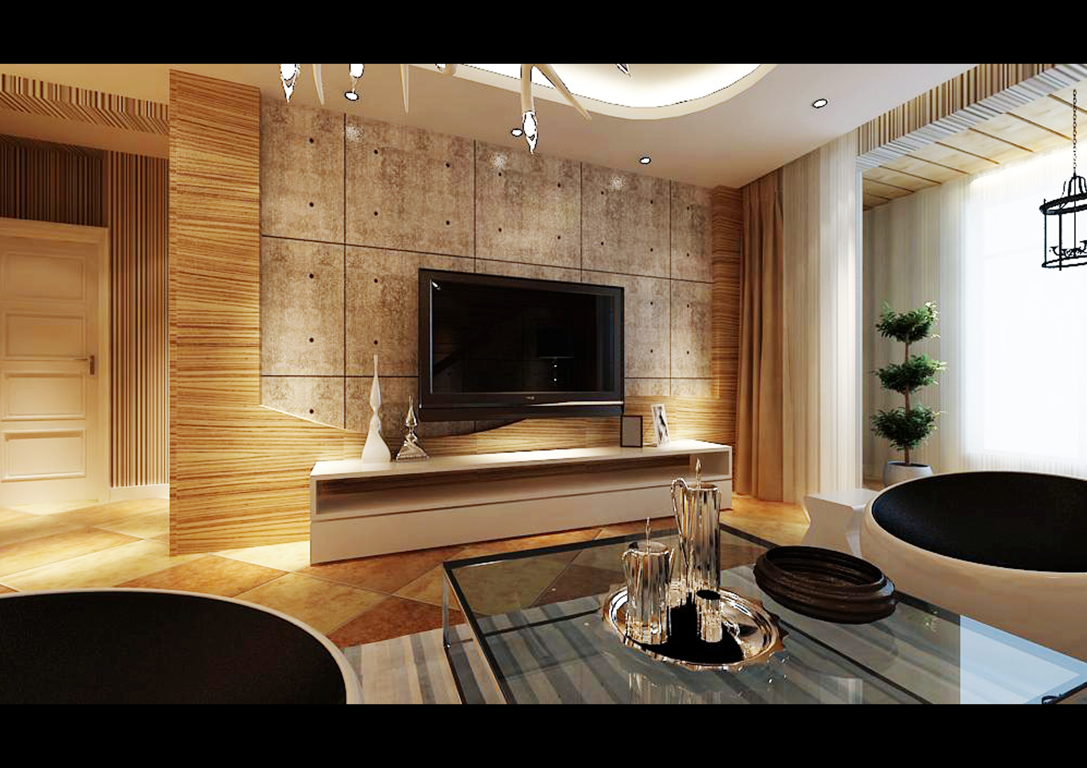 新華聯(lián)雅園110平米現(xiàn)代簡約風(fēng)格