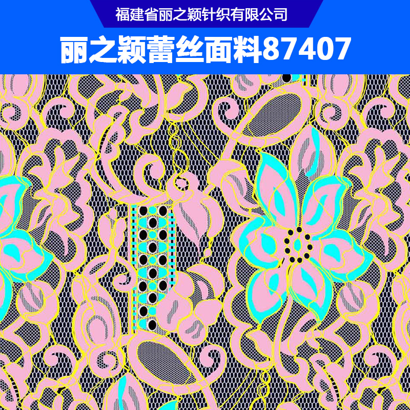 麗之穎蕾絲面料87407圖片/麗之穎蕾絲面料87407樣板圖 (3)