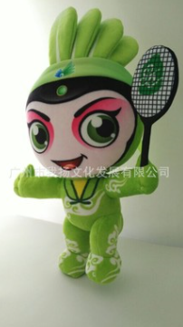湯尤杯羽毛吉祥物   羽毛球公仔圖片/湯尤杯羽毛吉祥物   羽毛球公仔樣板圖 (3)