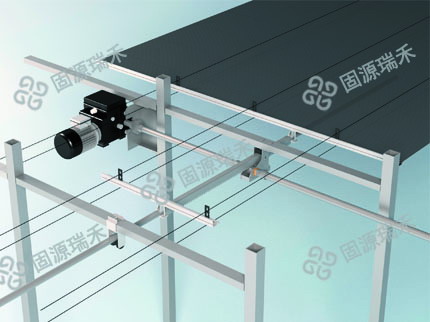 温室配套系统——A型拉幕系统