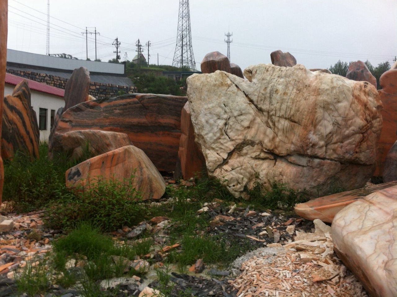 河南園林石頭圖片