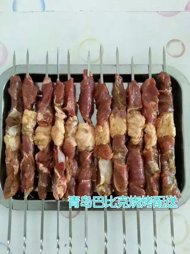 青島沙灘燒烤，青島海邊燒烤圖片