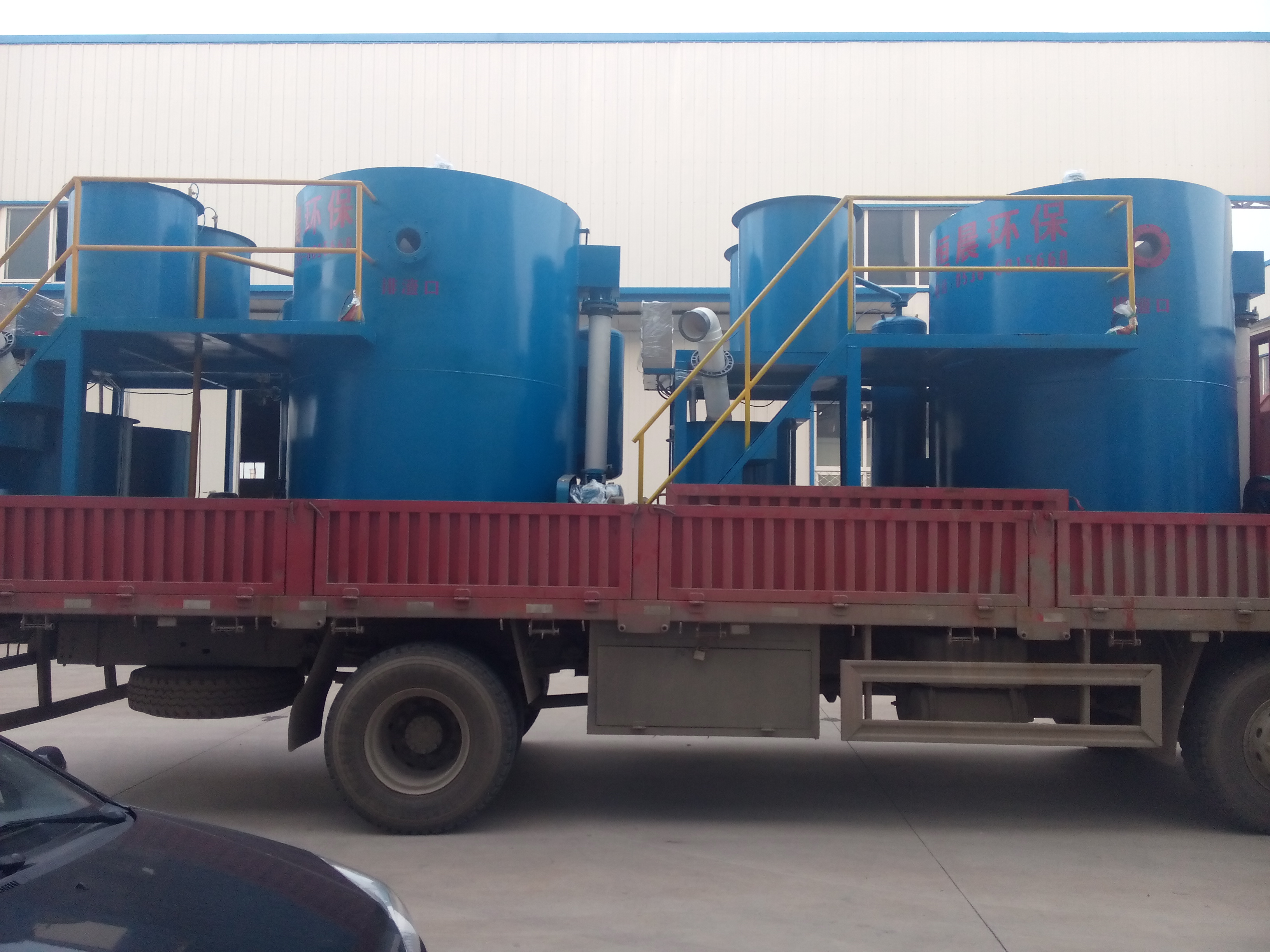 豎流式溶氣氣浮機(jī)圖片/豎流式溶氣氣浮機(jī)樣板圖 (2)