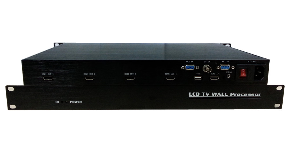 供應4路HDMI電視拼接處理器