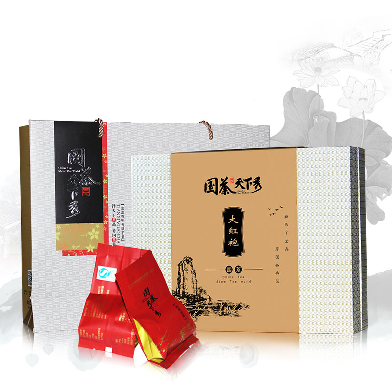 武夷大紅袍茶葉禮盒裝31 武夷大紅袍茶葉禮盒裝312g包郵 312g武夷大紅袍茶葉禮盒裝