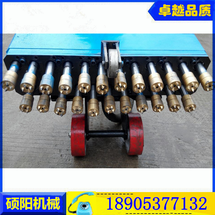 手推式加強型鑿毛機 單雙頭鑿毛機圖片