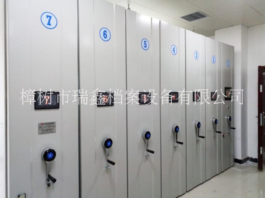 智能電動手搖移動檔案室資料密集架圖片