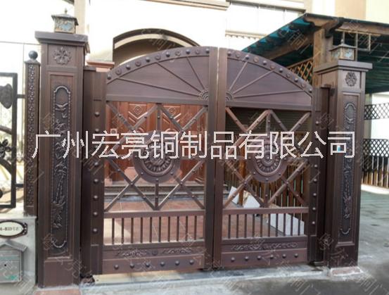院墻銅門圖片/院墻銅門樣板圖 (3)