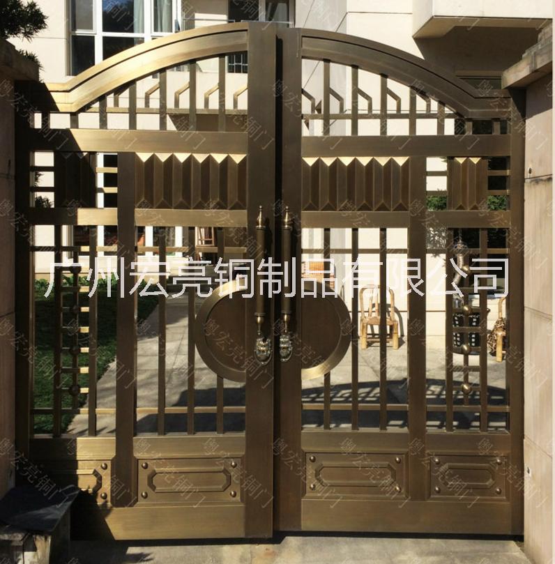 院墻銅門圖片/院墻銅門樣板圖 (1)