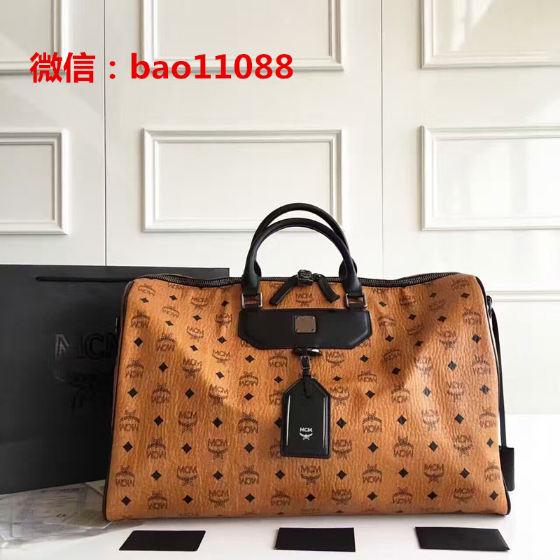 仿原版MCM時(shí)尚旅行包旅行袋 微信：bao11088