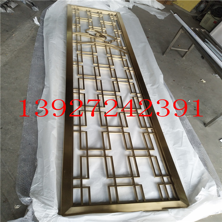 不銹鋼屏風(fēng) 臻晶美玫瑰金拉絲家用不銹鋼屏風(fēng)   豪華會所不銹鋼隔斷 玫瑰金拉絲不銹鋼屏風(fēng)  不銹鋼屏風(fēng)定制