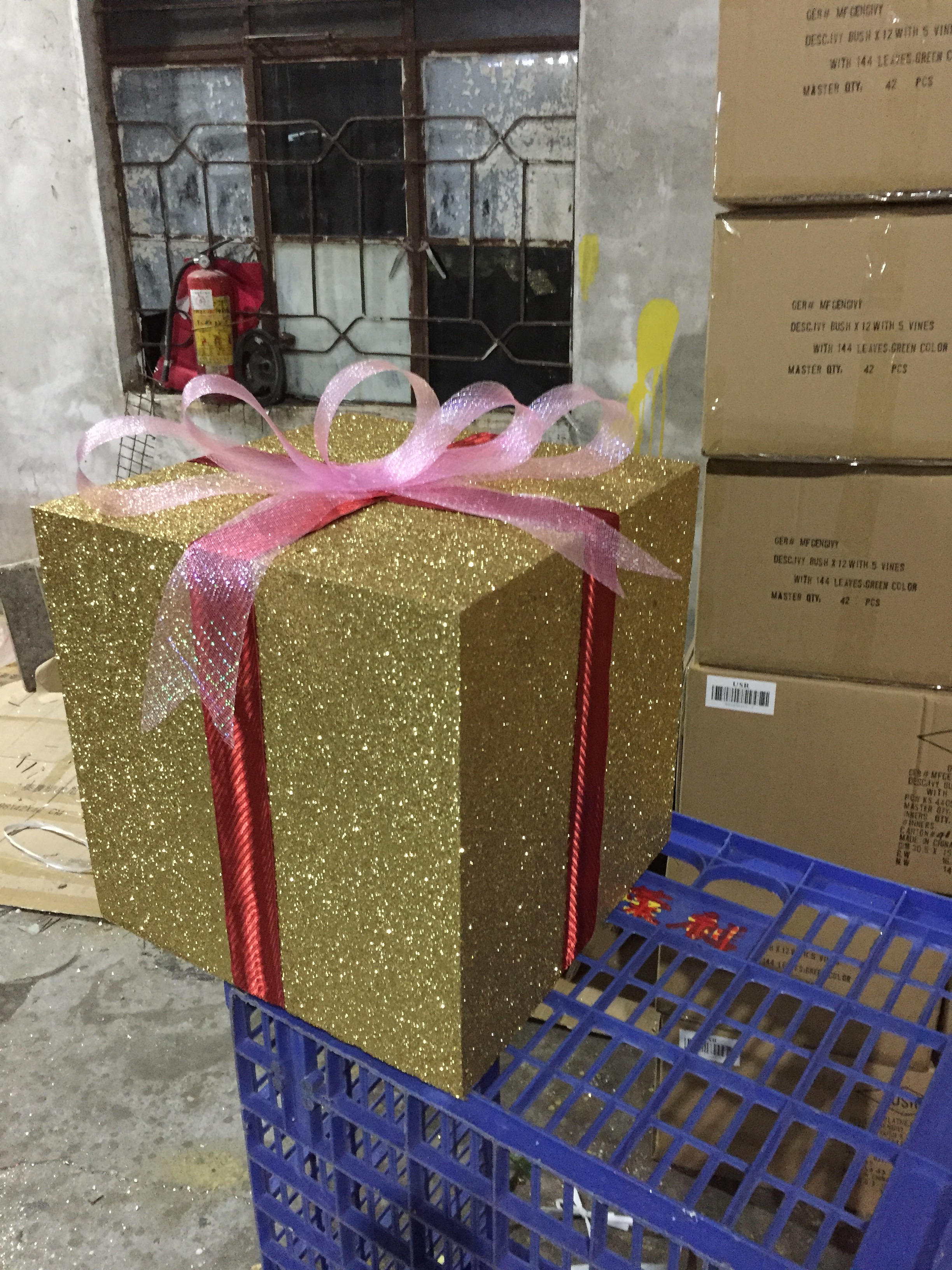 圣誕禮物盒、禮物包、圣誕裝飾品、泡沫禮物盒