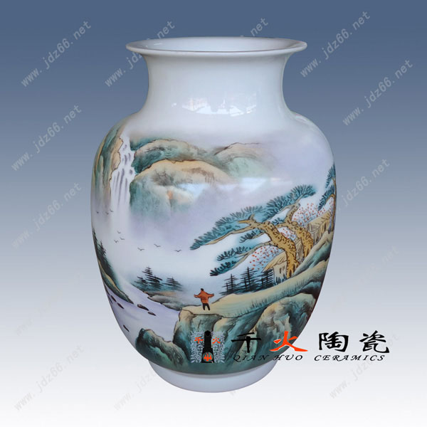 景德鎮(zhèn)高檔手繪陶瓷花瓶圖片/景德鎮(zhèn)高檔手繪陶瓷花瓶樣板圖 (2)