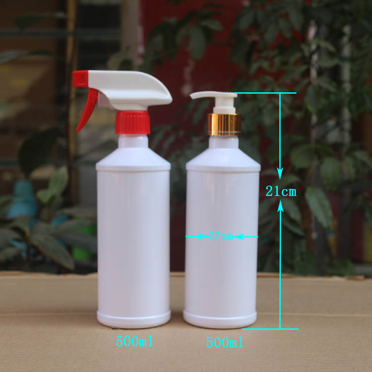 500mlPET塑料瓶 洗發(fā)水沐圖片