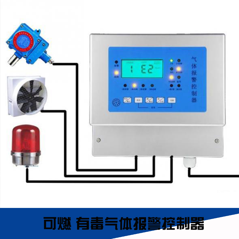 DN-K1000-2智能型可燃/有毒氣體報(bào)警控制器 多點(diǎn)監(jiān)控集中控制器