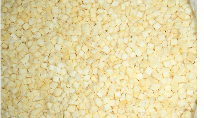 新鮮速凍菠蘿丁，優(yōu)質(zhì)綠色健康水果10KG