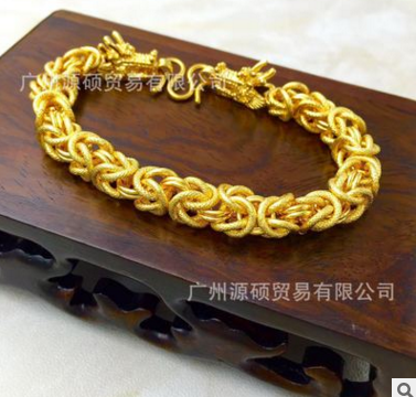 厚金手鏈 越南沙金男手鏈沙金首圖片/厚金手鏈 越南沙金男手鏈沙金首樣板圖 (4)