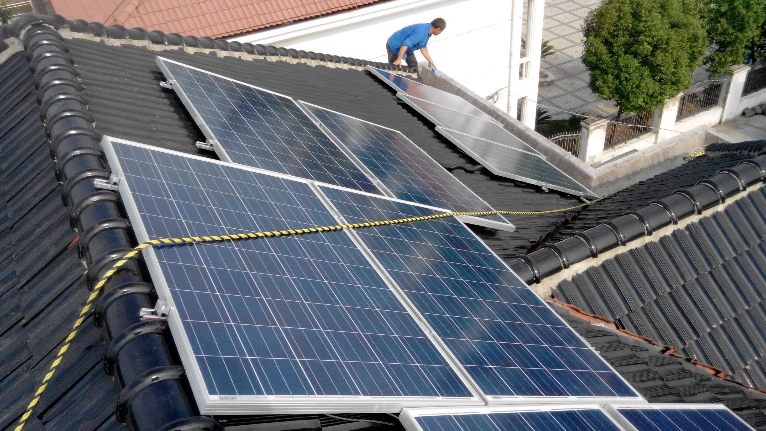 農(nóng)村扶貧光伏設(shè)計(jì)及安裝圖片