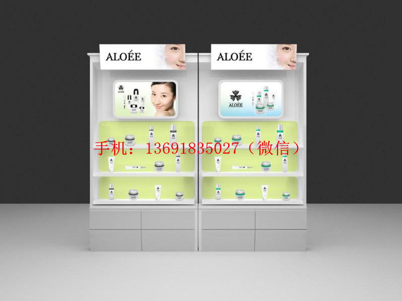 2017新款歐式化妝品全新展示柜圖片/2017新款歐式化妝品全新展示柜樣板圖 (2)