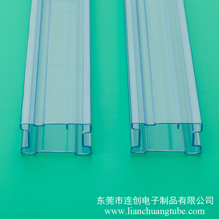 光潔透明連接器吸塑管價格便宜供應(yīng)商*fpc包裝管圖片