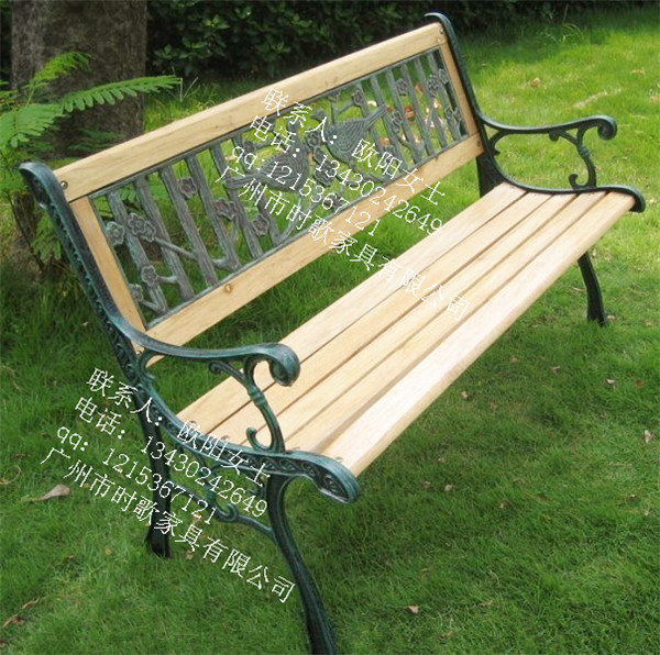 上海別墅區(qū)簡約時尚公園椅定制 校園靠背長椅 街道休閑長椅