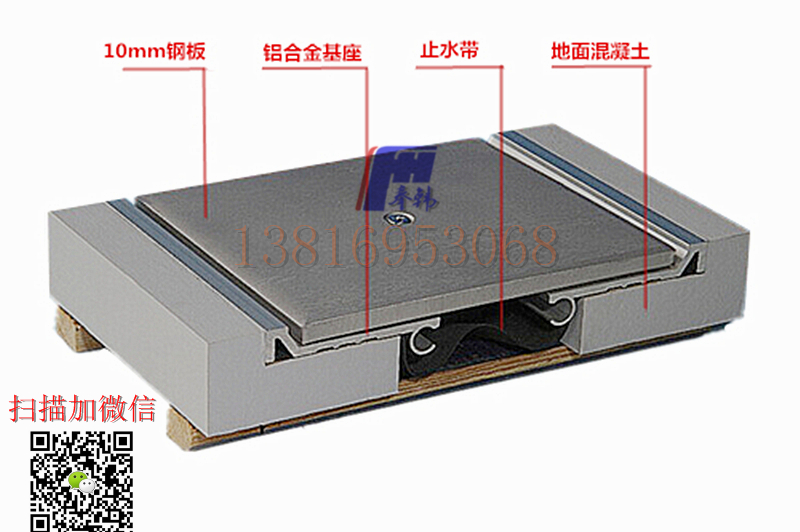 变形缝厂家供应FHM承重型地面伸缩缝批发图片