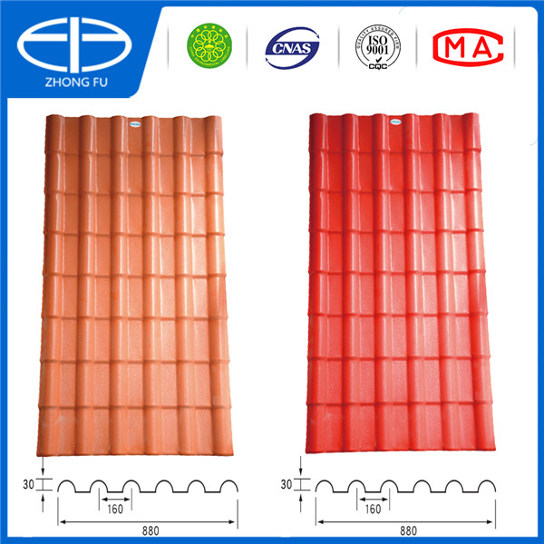 840型合成树脂塑钢瓦图片