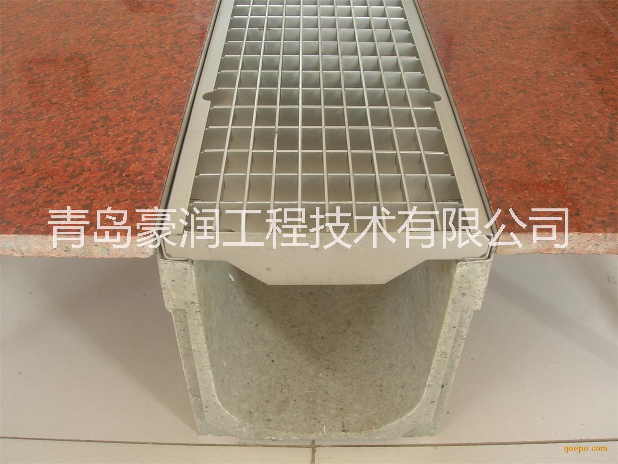 樹脂混凝土排水溝的春天開在豪潤里圖片