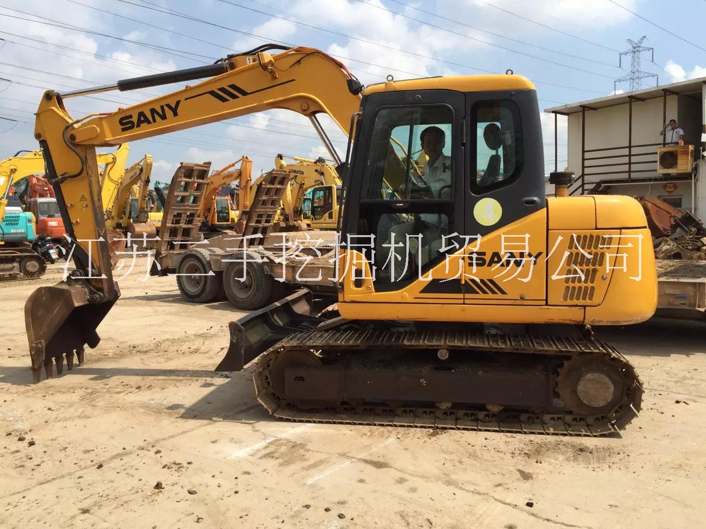 三一75挖土機(jī) 挖溝機(jī) 勾機(jī)圖片