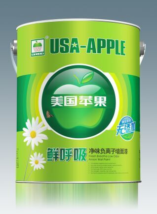 鮮呼吸凈味負(fù)離子墻面漆圖片