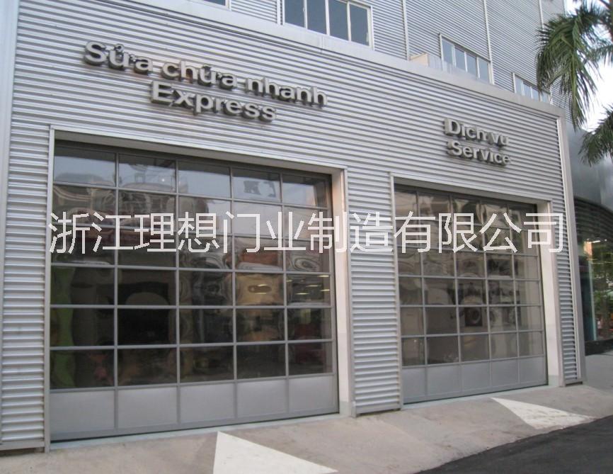 供应4S店专用透视滑升车库门